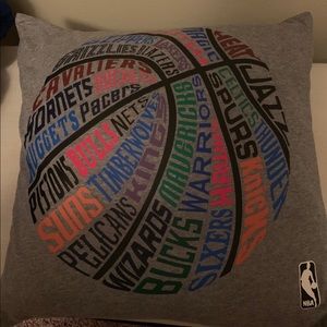 Pottery Barn NBA pillow